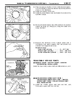 Preview for 327 page of Mitsubishi LANCER EVOLUTION-IV 1998 Workshop Manual