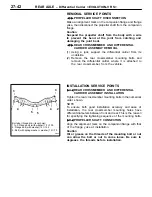 Preview for 408 page of Mitsubishi LANCER EVOLUTION-IV 1998 Workshop Manual