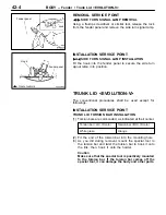 Preview for 500 page of Mitsubishi LANCER EVOLUTION-IV 1998 Workshop Manual