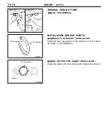 Preview for 18 page of Mitsubishi Lancer Evolution IV Workshop Manual