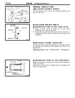 Preview for 20 page of Mitsubishi Lancer Evolution IV Workshop Manual