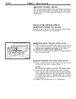 Предварительный просмотр 39 страницы Mitsubishi Lancer Evolution IV Workshop Manual