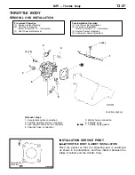 Предварительный просмотр 78 страницы Mitsubishi Lancer Evolution IV Workshop Manual