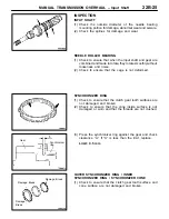 Предварительный просмотр 152 страницы Mitsubishi Lancer Evolution IV Workshop Manual