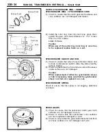 Предварительный просмотр 161 страницы Mitsubishi Lancer Evolution IV Workshop Manual