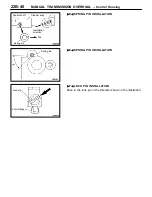 Предварительный просмотр 167 страницы Mitsubishi Lancer Evolution IV Workshop Manual