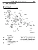 Предварительный просмотр 181 страницы Mitsubishi Lancer Evolution IV Workshop Manual