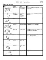 Предварительный просмотр 186 страницы Mitsubishi Lancer Evolution IV Workshop Manual