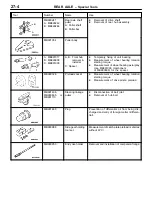 Предварительный просмотр 187 страницы Mitsubishi Lancer Evolution IV Workshop Manual