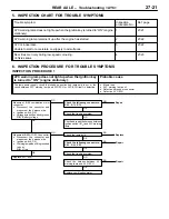 Предварительный просмотр 204 страницы Mitsubishi Lancer Evolution IV Workshop Manual