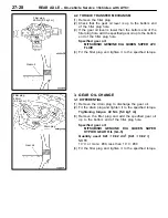 Предварительный просмотр 211 страницы Mitsubishi Lancer Evolution IV Workshop Manual