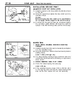 Предварительный просмотр 217 страницы Mitsubishi Lancer Evolution IV Workshop Manual