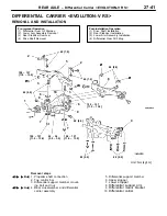 Предварительный просмотр 224 страницы Mitsubishi Lancer Evolution IV Workshop Manual