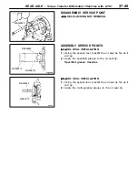 Предварительный просмотр 228 страницы Mitsubishi Lancer Evolution IV Workshop Manual