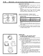 Предварительный просмотр 231 страницы Mitsubishi Lancer Evolution IV Workshop Manual