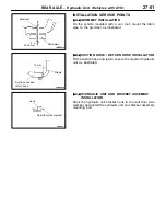 Предварительный просмотр 234 страницы Mitsubishi Lancer Evolution IV Workshop Manual