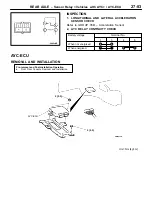 Предварительный просмотр 236 страницы Mitsubishi Lancer Evolution IV Workshop Manual