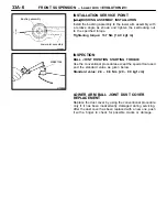 Предварительный просмотр 244 страницы Mitsubishi Lancer Evolution IV Workshop Manual