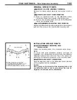 Предварительный просмотр 253 страницы Mitsubishi Lancer Evolution IV Workshop Manual