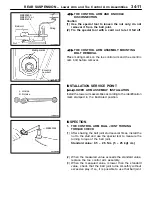 Предварительный просмотр 259 страницы Mitsubishi Lancer Evolution IV Workshop Manual