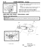 Предварительный просмотр 376 страницы Mitsubishi Lancer Evolution IV Workshop Manual