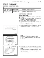 Предварительный просмотр 379 страницы Mitsubishi Lancer Evolution IV Workshop Manual