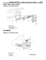 Предварительный просмотр 387 страницы Mitsubishi Lancer Evolution IV Workshop Manual