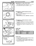 Preview for 63 page of Mitsubishi Lancer Evolution-VI Workshop Manual