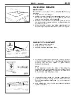 Preview for 277 page of Mitsubishi Lancer Evolution-VI Workshop Manual