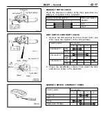 Preview for 281 page of Mitsubishi Lancer Evolution-VI Workshop Manual