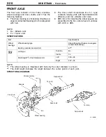 Предварительный просмотр 73 страницы Mitsubishi LANCER EVOLUTION-VII 2001 Technical Information Manual