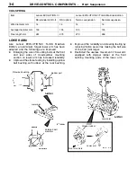 Предварительный просмотр 83 страницы Mitsubishi LANCER EVOLUTION-VII 2001 Technical Information Manual