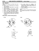 Предварительный просмотр 97 страницы Mitsubishi LANCER EVOLUTION-VII 2001 Technical Information Manual