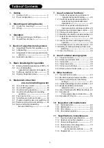 Предварительный просмотр 5 страницы Mitsubishi LE-40MTB-E Instruction Manual