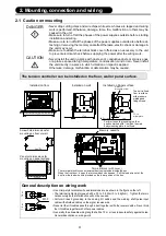 Предварительный просмотр 8 страницы Mitsubishi LE-40MTB-E Instruction Manual