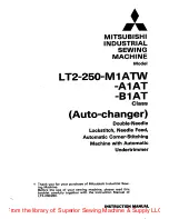 Preview for 1 page of Mitsubishi LT2-250-A1AT Instruction Manual