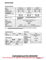 Preview for 11 page of Mitsubishi LT2-250-A1AT Instruction Manual