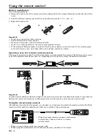 Preview for 8 page of Mitsubishi LVP-S250U User Manual