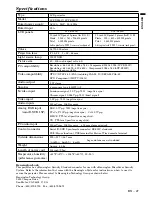 Preview for 27 page of Mitsubishi LVP-S250U User Manual