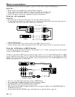 Preview for 10 page of Mitsubishi LVP-SA51U User Manual