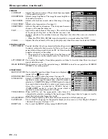 Preview for 16 page of Mitsubishi LVP-SA51U User Manual