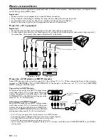 Preview for 10 page of Mitsubishi LVP-X300U User Manual