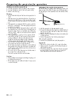 Preview for 12 page of Mitsubishi LVP-X300U User Manual