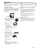 Preview for 23 page of Mitsubishi LVP-X300U User Manual