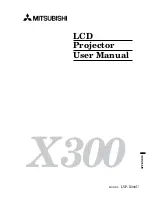 Preview for 28 page of Mitsubishi LVP-X300U User Manual