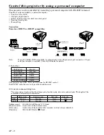 Preview for 29 page of Mitsubishi LVP-X300U User Manual