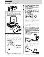 Предварительный просмотр 16 страницы Mitsubishi LVP-X30U User Manual