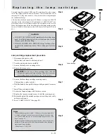 Предварительный просмотр 35 страницы Mitsubishi LVP-X30U User Manual