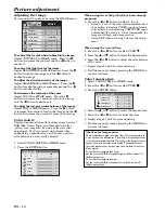 Предварительный просмотр 18 страницы Mitsubishi LVP-X50U User Manual