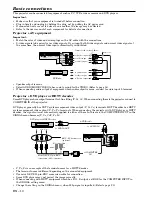 Preview for 10 page of Mitsubishi LVP-X70BU User Manual